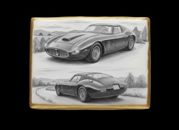 Ciastko lukier Auto Fan PASJA Klasyczna Elegancja Motoryzacji