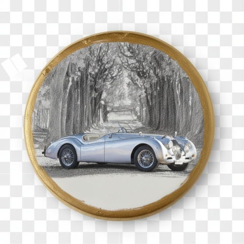 Ciastko lukier Auto Fan PASJA Klasyczna Elegancja na Ciasteczku