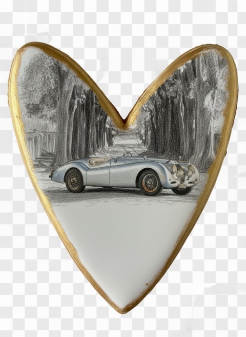 Ciastko lukier Auto Fan PASJA Klasyczna Elegancja na Ciasteczku