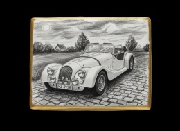 Ciastko lukier Auto Fan PASJA  Klasyczna Elegancja na Kołach