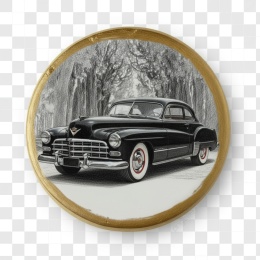 Ciastko lukier Auto Fan PASJA  Klasyczna Elegancja na Kółkach