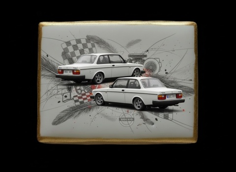 Ciastko lukier Auto Fan PASJA  Klasyczna Elegancja w Ruchu