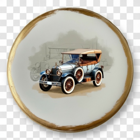 Ciastko lukier Auto Fan PASJA  Klasyczna Elegancja