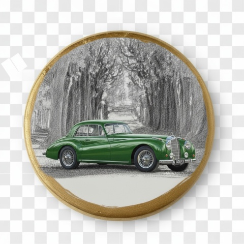 Ciastko lukier Auto Fan PASJA Klasyczny Elegancki