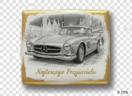Ciastko lukier Auto Fan PASJA Klasyczny Urok Motoryzacji