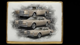 Ciastko lukier Auto Fan PASJA LINCOLN LEGEND