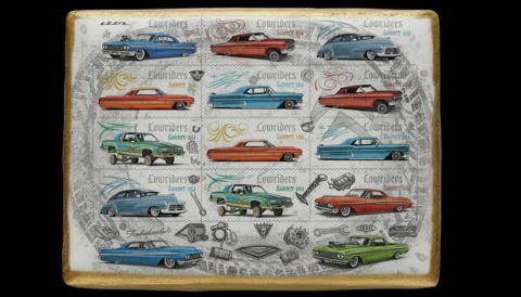 Ciastko lukier Auto Fan PASJA LOWRIDEROWY TELEGRAM