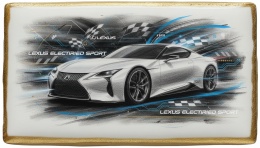 Ciastko lukier Auto Fan PASJA Lexus Electrified Sport