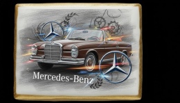 Ciastko lukier Auto Fan PASJA MERCEDESBENZ W KLASYCE