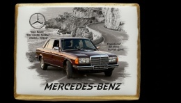 Ciastko lukier Auto Fan PASJA MERCEDESBENZ