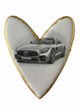 Ciastko lukier Auto Fan PASJA MercedesAMG GT