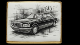Ciastko lukier Auto Fan PASJA MercedesBenz Elegancja