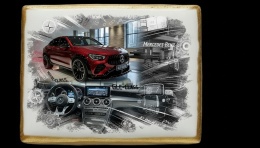 Ciastko lukier Auto Fan PASJA MercedesBenz GLC