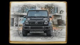 Ciastko lukier Auto Fan PASJA MercedesBenz Klasa G