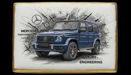 Ciastko lukier Auto Fan PASJA MercedesBenz Klasy G