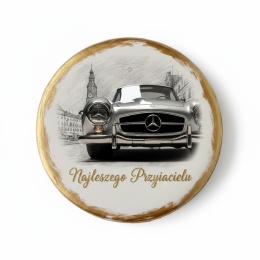 Ciastko lukier Auto Fan PASJA MercedesBenz Klasyka