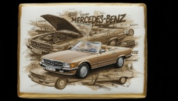 Ciastko lukier Auto Fan PASJA MercedesBenz w Ruchu