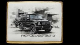 Ciastko lukier Auto Fan PASJA MercedesBenz w Ruchu