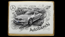 Ciastko lukier Auto Fan PASJA  MercedesBenz