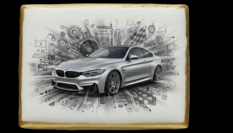 Ciastko lukier Auto Fan PASJA Motoryzacyjna Precyzja