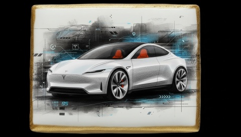 Ciastko lukier Auto Fan PASJA Nazwa i Marka Auta