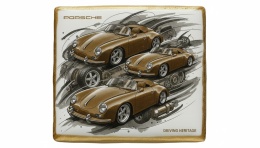 Ciastko lukier Auto Fan PASJA  Porsche