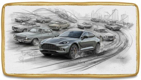 Ciastko lukier Auto Fan PASJA  Przyspieszająca Elegancja