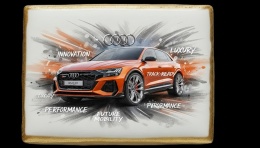 Ciastko lukier Auto Fan PASJA RS Q10 Performance