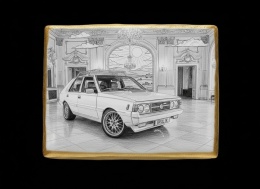 Ciastko lukier Auto Fan PASJA  Retro Elegancja