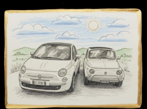 Ciastko lukier Auto Fan PASJA Retro i Nowoczesność na Ciasteczku
