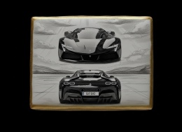 Ciastko lukier Auto Fan PASJA  SF90 Stradale