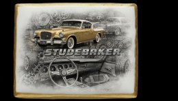 Ciastko lukier Auto Fan PASJA STUDEBAKER