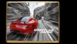 Ciastko lukier Auto Fan PASJA  Sportline Racing