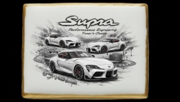 Ciastko lukier Auto Fan PASJA  Supremacja Szybkości