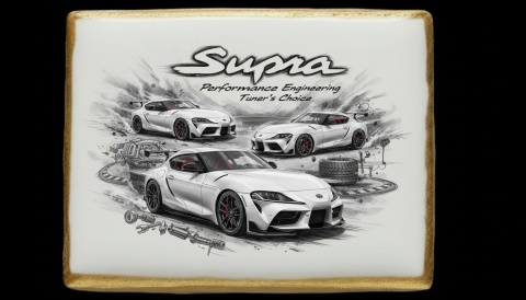 Ciastko lukier Auto Fan PASJA  Supremacja Szybkości