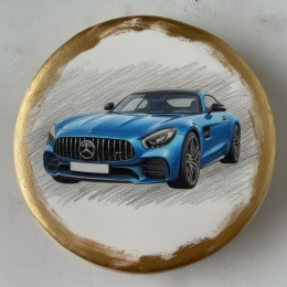 Ciastko lukier Auto Fan PASJA THE SPEED IN COOKIE FORM