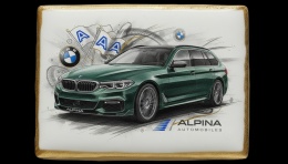Ciastko lukier Auto Fan PASJA Alpina Dynamika