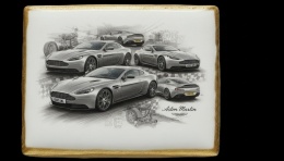 Ciastko lukier Auto Fan PASJA Aston Martin Elegance