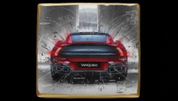 Ciastko lukier Auto Fan PASJA Aston Martin Vanquish
