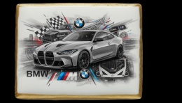 Ciastko lukier Auto Fan PASJA BMW M Series