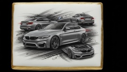 Ciastko lukier Auto Fan PASJA BMW w Ruchu