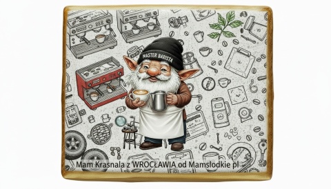 Ciastko lukier Pamiątka  Bakegram Barista po Wrocławsku

Kto jak kto, a