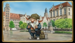 Ciastko lukier Pamiątka  Bakegram Odkrywca wrocławskich krasnali

Czy w