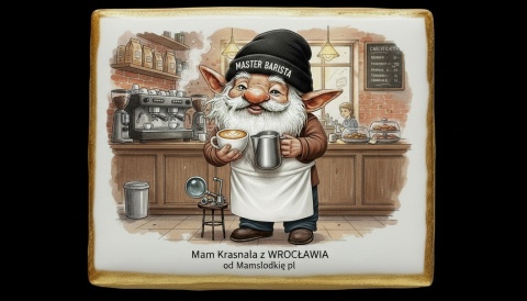 Ciastko lukier Pamiątka Baristyczny Krasnal Wrocławski

Kto powiedział,