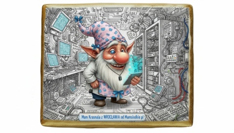 Ciastko lukier Pamiątka  Ciasteczkowa Odwaga Krasnala Technologa

Kto po