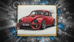 Ciastko lukier Auto Fan PASJA Ciasteczkowy Hot Rod