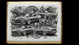 Ciastko lukier Auto Fan PASJA Datsun Legend