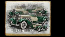 Ciastko lukier Auto Fan PASJA Duesenberg Delicja