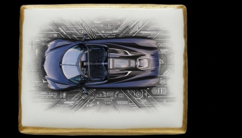 Ciastko lukier Auto Fan PASJA FALECZKA SZYBKOŚCI