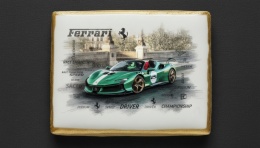 Ciastko lukier Auto Fan PASJA Ferrari Dynamika